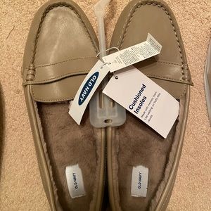 Lined Faux Fur Moccasins